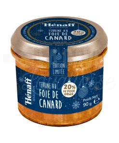 Terrine au Foie de Canard 20% Foie Gras – Hénaff Sélection – 90gr