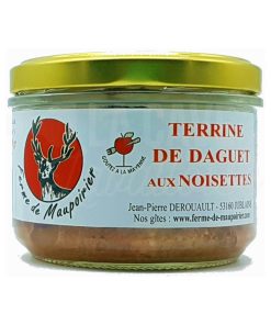 Terrine de Daguet aux Noisettes – La Ferme de Maupoirier – Jublains (53) – 180gr