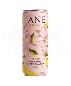 JANE RELAX – Gingembre Citron & Jasmin CBD – 25cl