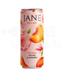 JANE RELAX – Pêche & Romarin CBD – 25cl