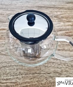 théière à piston en verre avec filtre 1 L – Assam