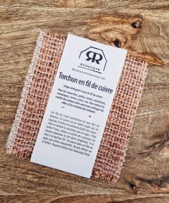 Torchon à récurer en cuivre – Lot de 2