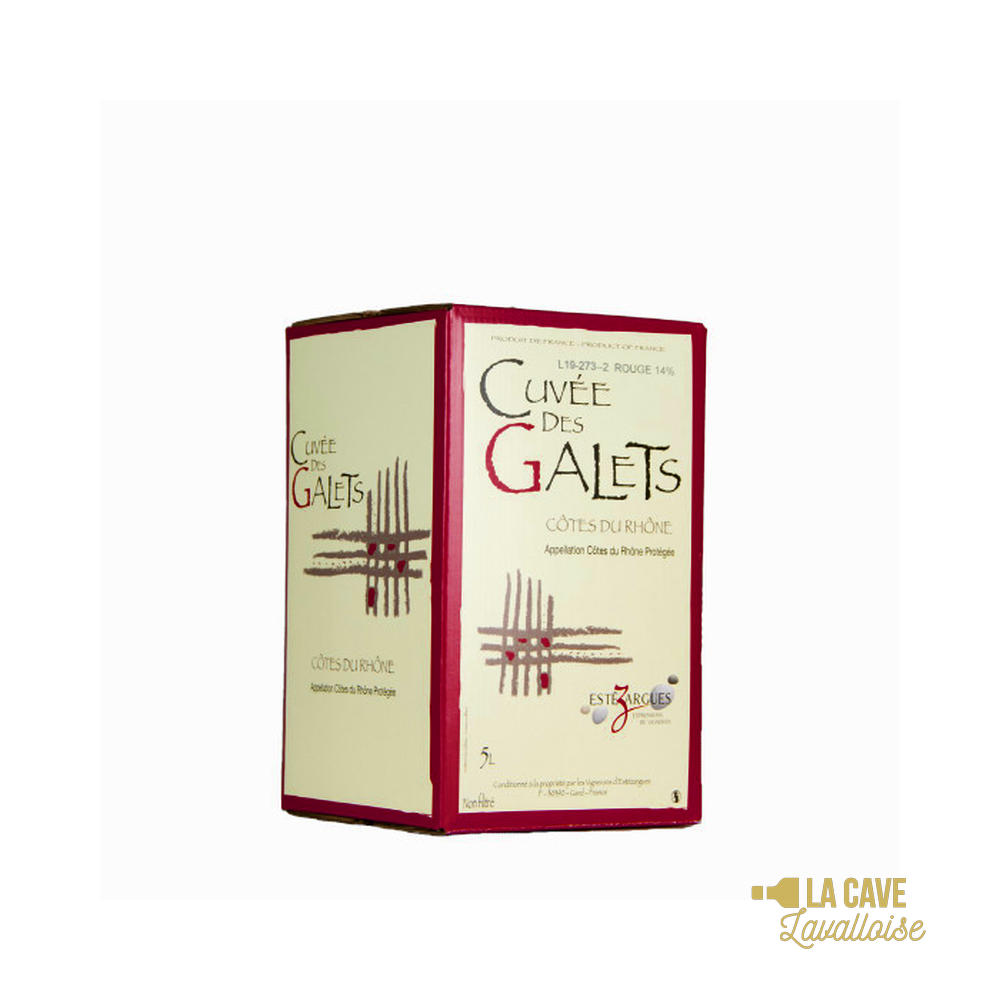 BIB Cuvée des Galets Rouge 5L