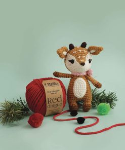 Kit Amigurumi pour confectionner une biche en crochet