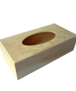 Boite à mouchoirs à personnaliser – Bois