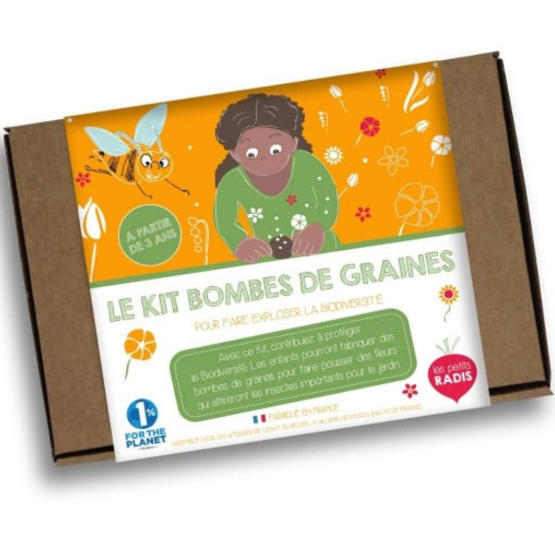 LE KITKIPOUSSE : Kit pour fabriquer des bombes de graines – Image 2