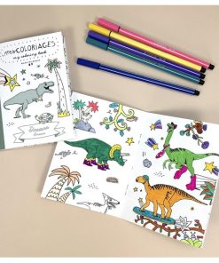 Petit cahier de coloriage – Les dinosaures