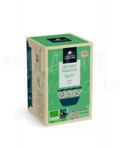 Thé Vert Nature de Chine – Chun Mee – La Route des Comptoirs – x20 Infusettes