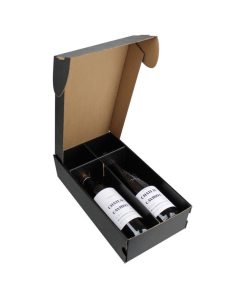 Coffret Vins Nu 2 Bouteilles – Emballage Cadeau sans bouteilles