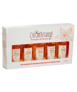 Coffret Dégustation Rhums Arrangés 28.5° – L&rsquo;Arôm&rsquo;Arrangé – 5x5cl