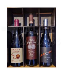 Coffret Vins « HELIOS » Rouges – 3 Bouteilles