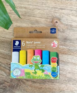 Pack de 6 craies géantes de couleurs pour l&rsquo;extérieur