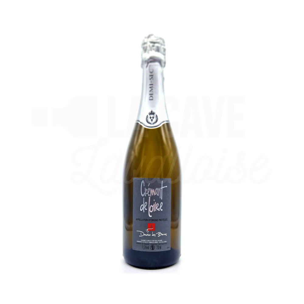 Crémant de Loire Blanc Demi-Sec – Domaine des Barres – 75cl