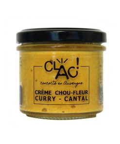 Crème de Chou-Fleur Curry Cantal – Conserverie Clac ! – 100gr
