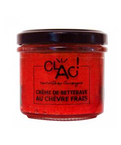 Crème de Betterave au Chèvre Frais – Conserverie Clac ! – 100gr