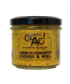 Crème de Courgette Chèvre et Miel – Conserverie Clac ! – 100gr