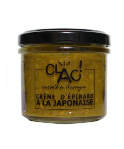 Crème d&rsquo;Epinard à la Japonaise – Conserverie Clac ! – 100gr