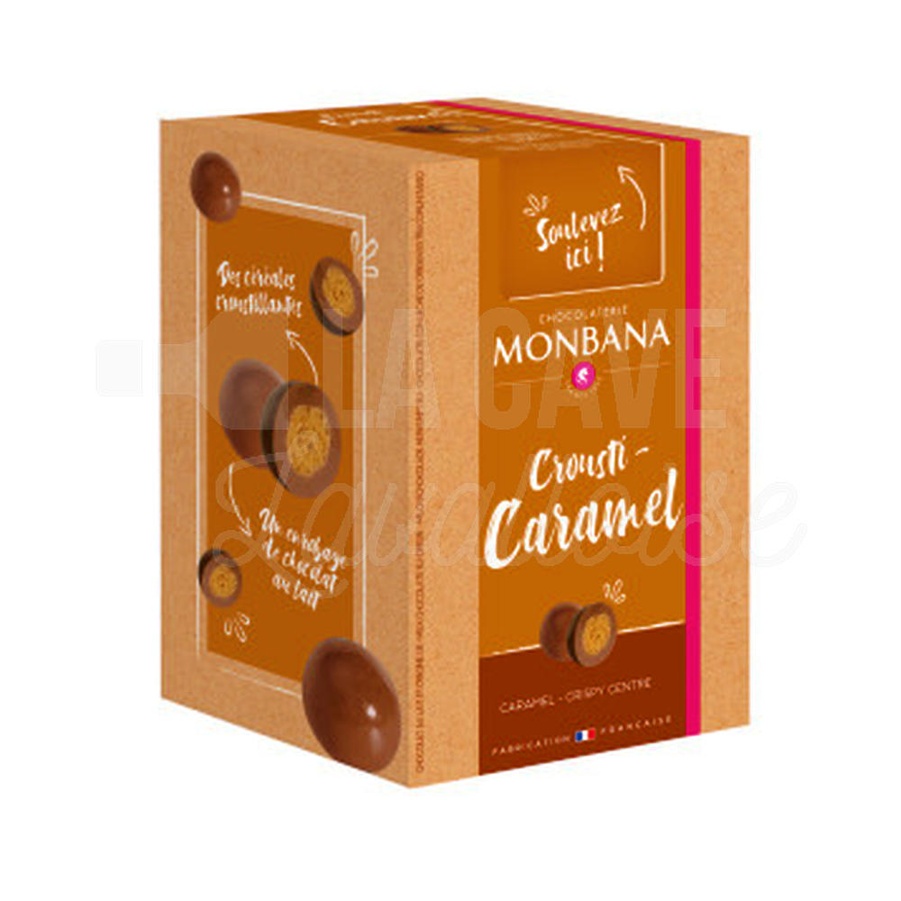 Crousti Caramel – Etui 135gr – Monbana