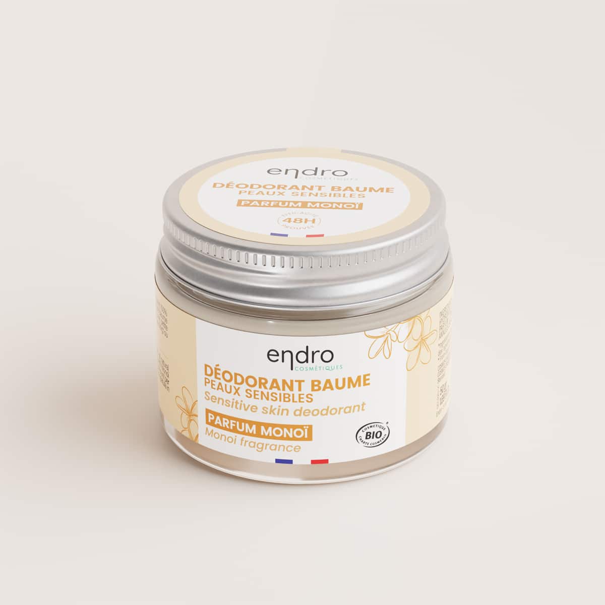 Déodorant solide « peaux sensibles » BIO – Monoï – Image 2