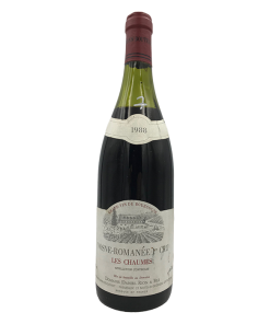 Vosne Romanee 1Er Cru Les Chaumes Rouge 1988  Domaine Daniel Rion (Bourgogne)