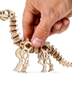 Puzzle diplodocus en bois
