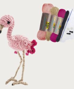 Kit pour crochet- Flamant rose