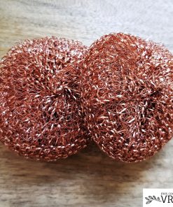 Éponge grattoir en cuivre (lot de 2)