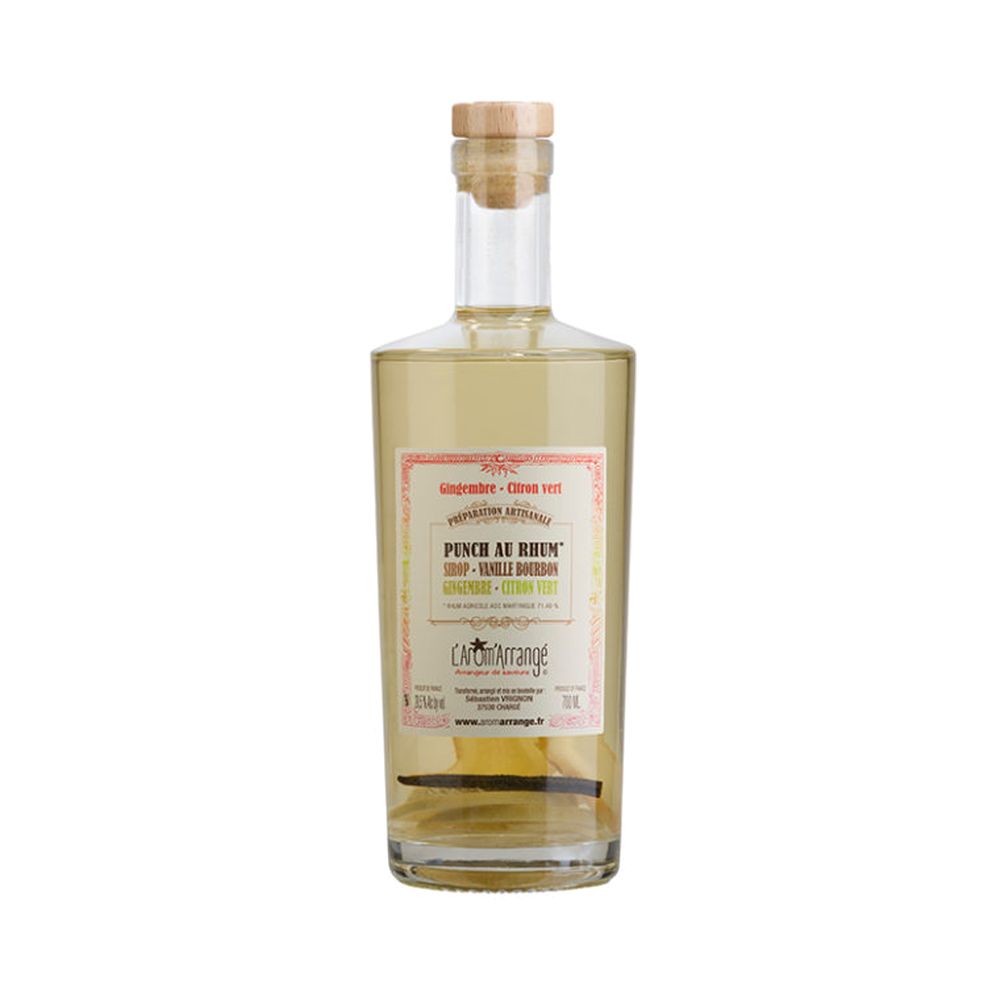 Gingembre-Citron Vert 28.5° – L’Arôm’Arrangé – 35cl & 70cl
