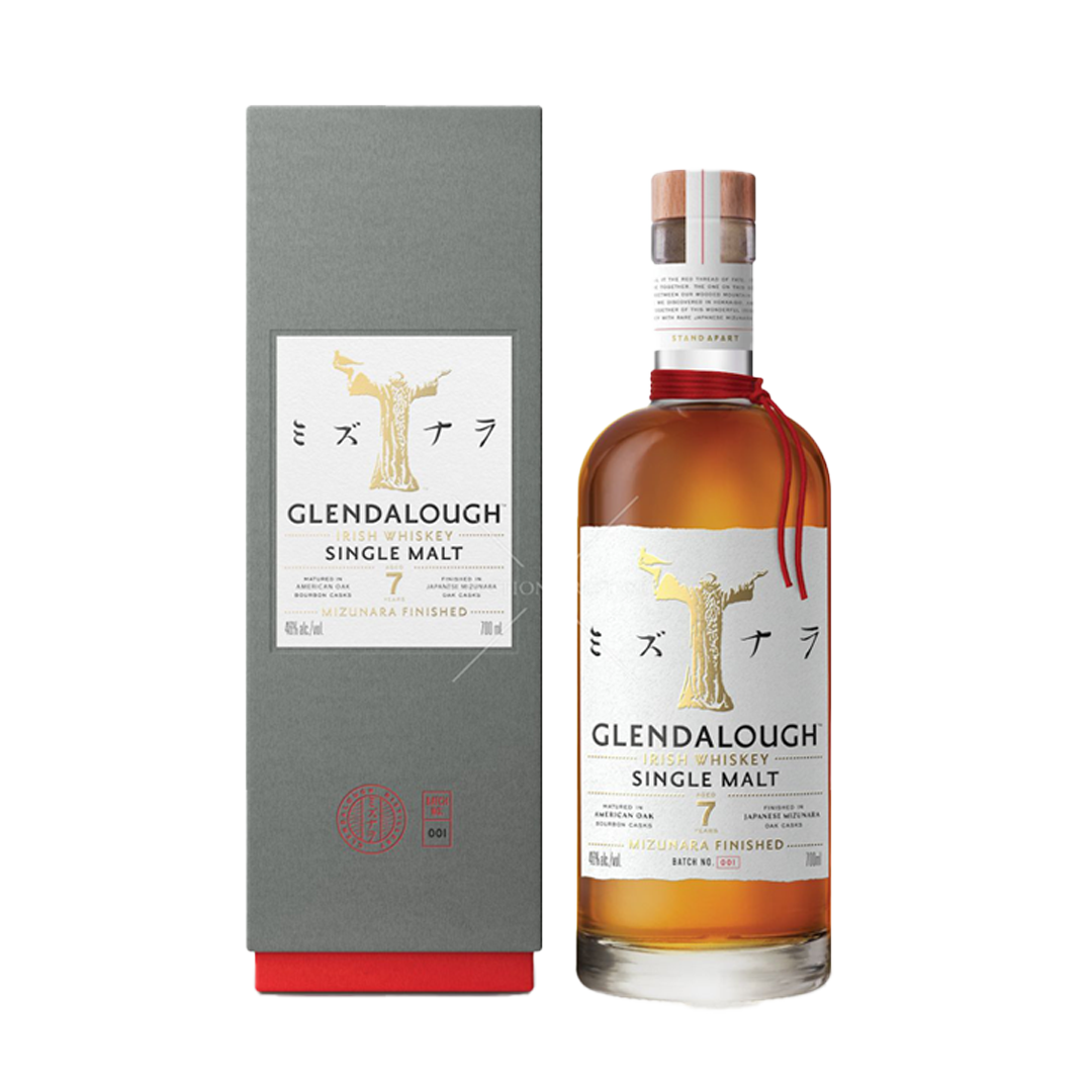 Glendalough Irish whiskey 7 ans mizunara