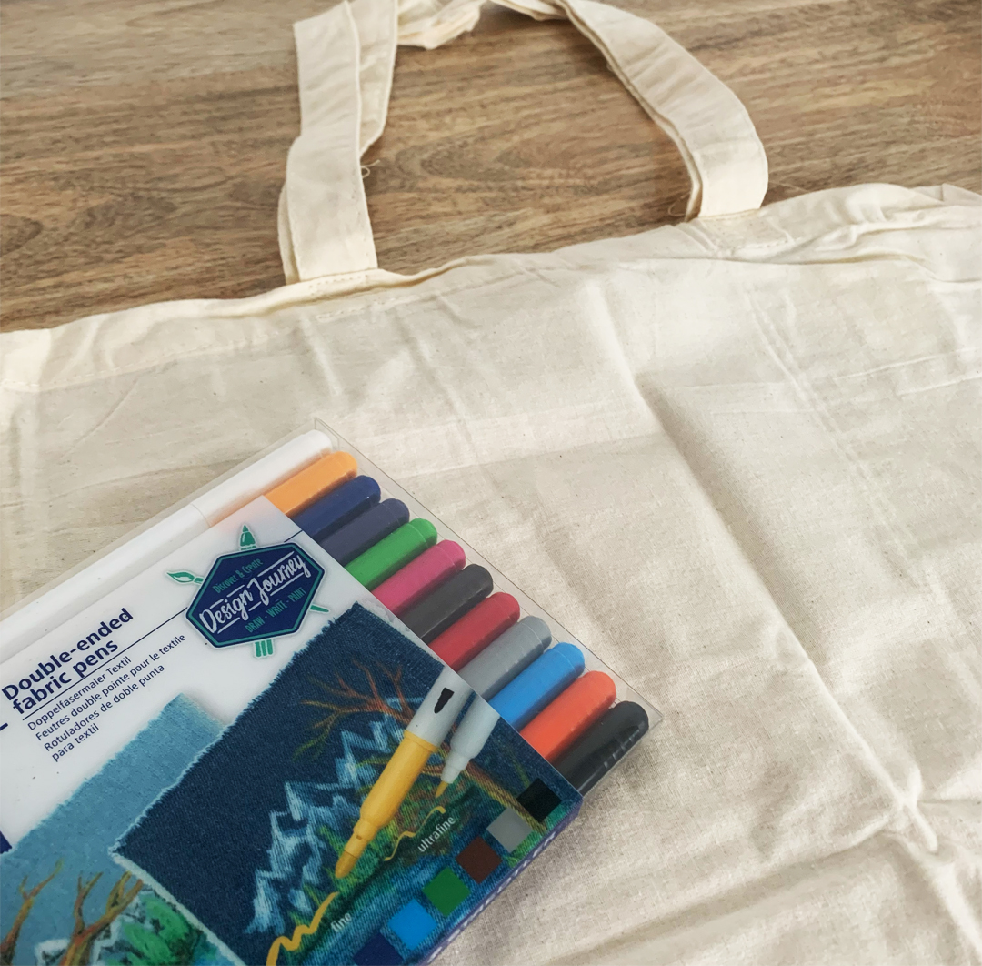 Kit pour customiser son propre Tote Bag – Naturel