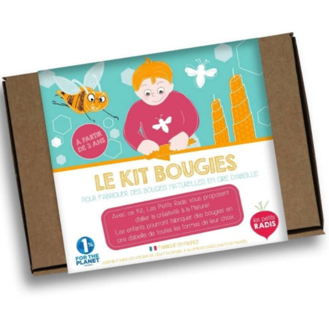 LE KITKIPOUSSE : Kit pour fabriquer des bougies en cire d’abeille – Image 2