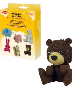 Kit de crochet animal – Ours brun
