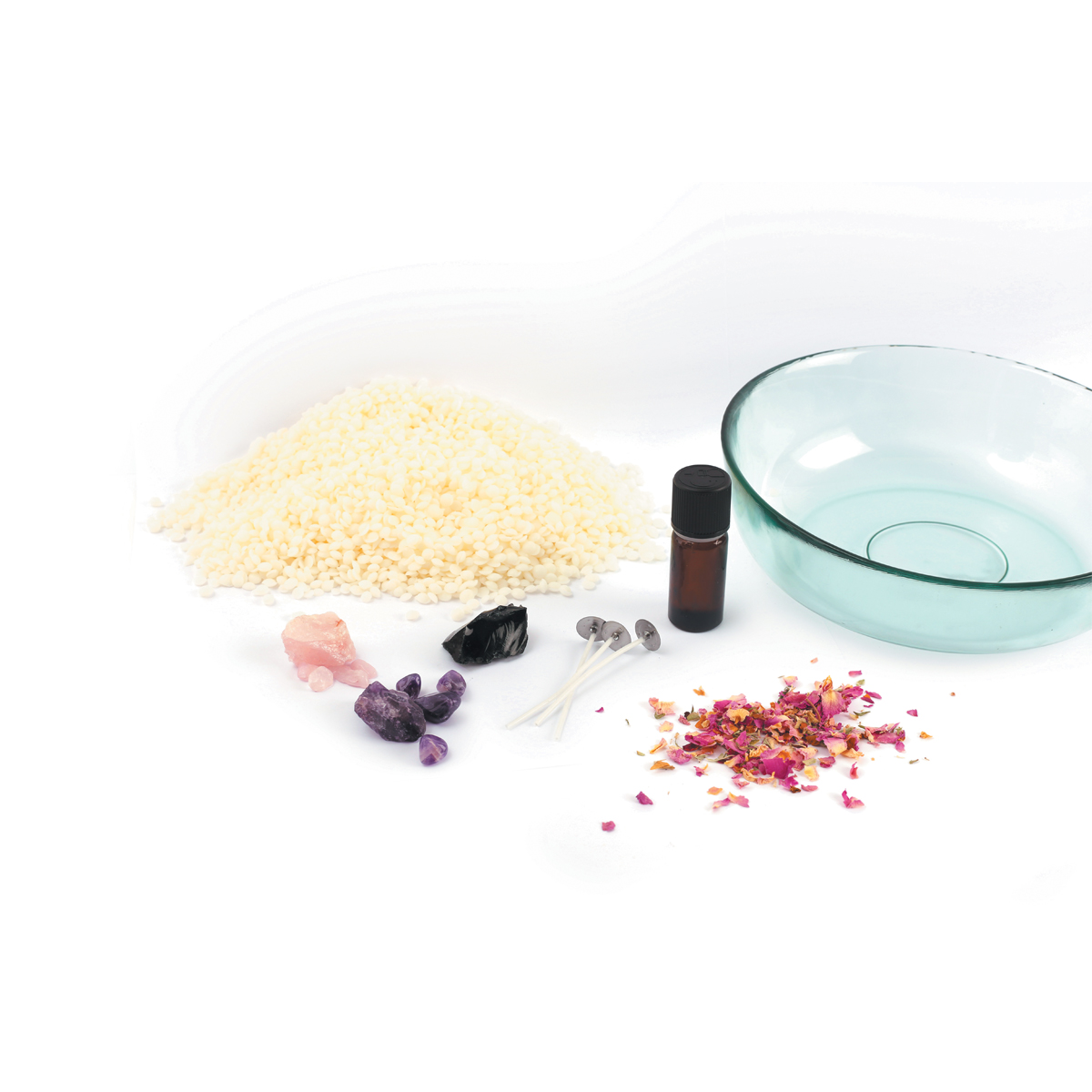 KIT DIY – Coffret bougie lithothérapie XXL – Image 3