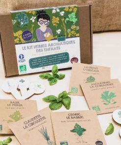 LE KITKIPOUSS : Kit de graines herbes aromatiques