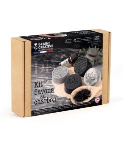 KIT DIY : Coffret savons au charbon