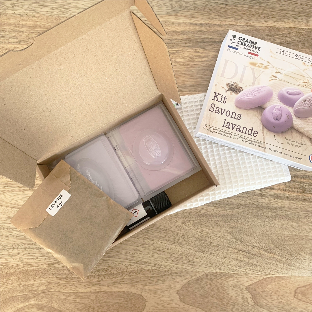 KIT DIY : Coffret savons à la lavande – Image 2