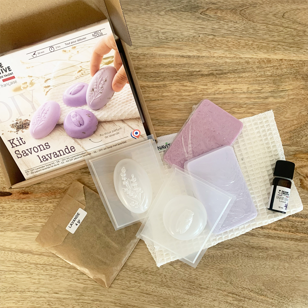 KIT DIY : Coffret savons à la lavande – Image 3