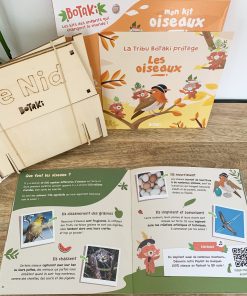 Mon kit oiseaux : Je fabrique un nichoir en bois