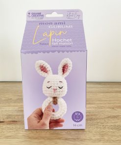 Kit Amigurumi : Hochet lapin