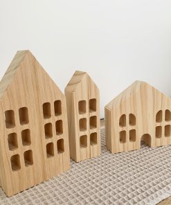 Pack village de Noël en bois