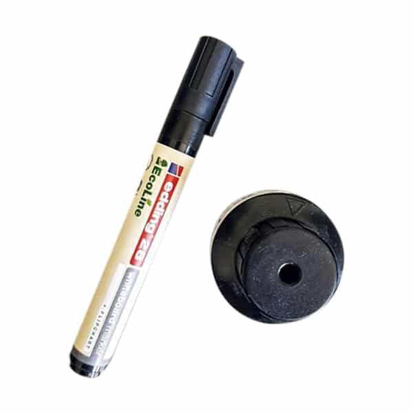 Marqueur pour tableaux blancs rechargeable – Noir – Image 2