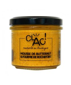 Mousse de Butternut et Fourme de Rochefort – Conserverie Clac ! – 100gr