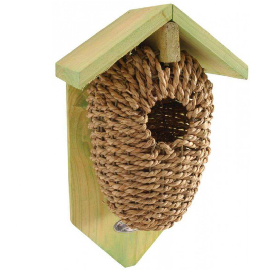 Nichoir avec poche en jonc de mer – Image 2