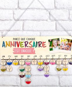 DIY – Calendrier anniversaires en bois