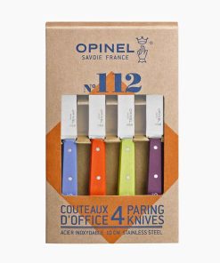 Coffret de 4 couteaux d&rsquo;office colorés N°112 OPINEL