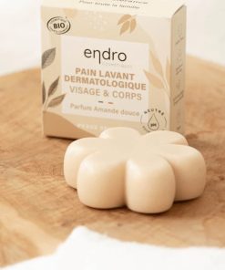 Pain lavant dermatologique Bio – Parfum Amande douce