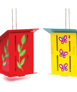 Kit à construire de 2 cabanes pour papillons