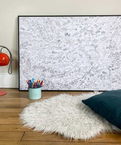 Mon poster géant à colorier – Océan