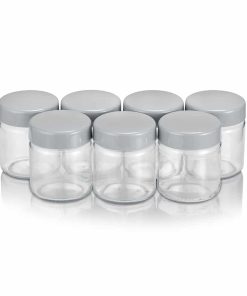 7 pots en verre pour Yaourtière Severin