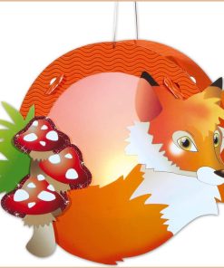 Lanterne lumineuse à construire – Renard